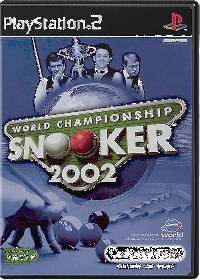 World Championship Snooker 2002 PAL Playstation 2  box art
